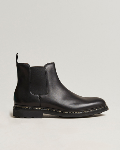 Herre | Contemporary Creators | Heschung | Tremble Leather Boot Black Anilcalf