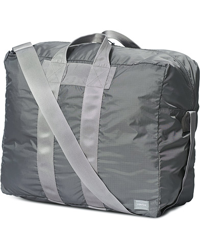 Porter-Yoshida & Co. Flex 2Way Duffel Bag Grey