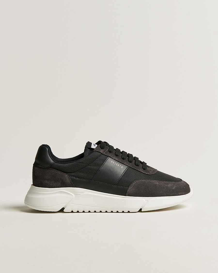 Herre | | Axel Arigato | Genesis Vintage Runner Sneaker Black/Grey Suede