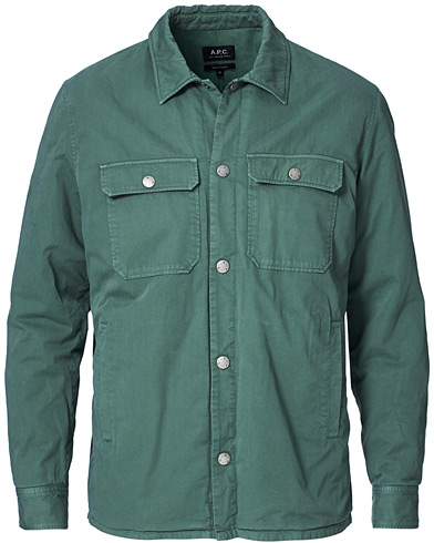 Tynne jakker |  Chino Cotton Overshirt Military Khaki