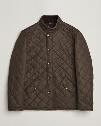 Herre | Barbour | Barbour Lifestyle | Powell Quilted Jacket Olive