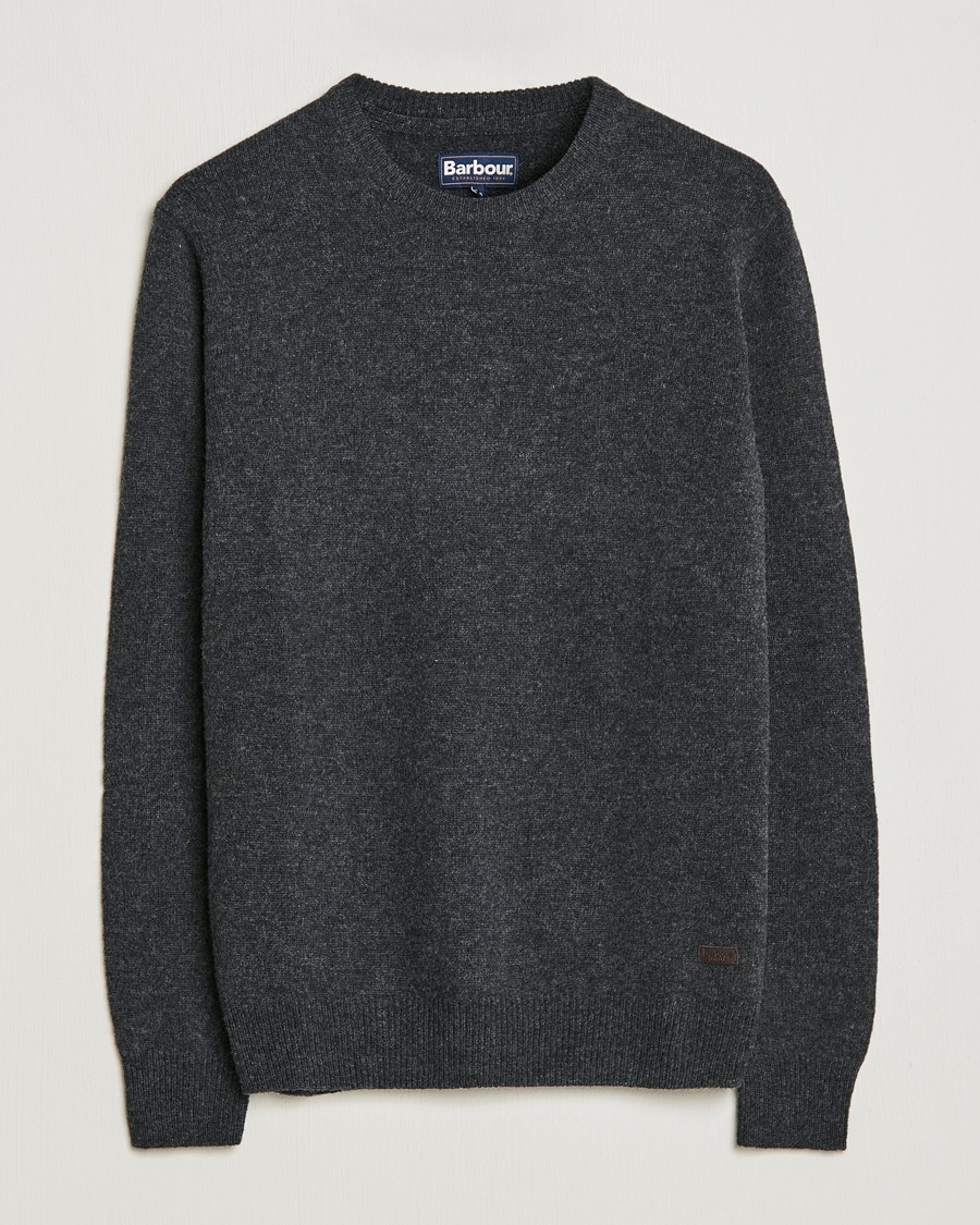 Herre | | Barbour Lifestyle | Patch Crew Charcoal