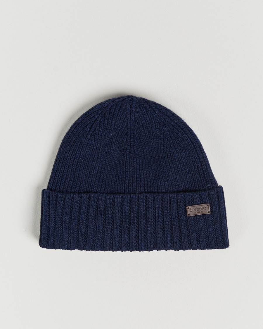 Herre | | Barbour Lifestyle | Carlton Wool Beanie Navy