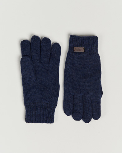 Herre | Hansker | Barbour Lifestyle | Carlton Wool Gloves Navy