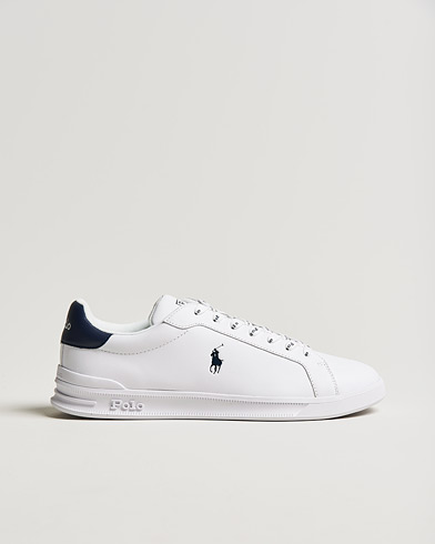Herre | Preppy Authentic | Polo Ralph Lauren | Heritage Court Sneaker White/Newport Navy
