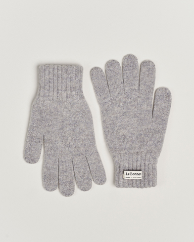 Herre | Hansker | Le Bonnet | Merino Wool Gloves Smoke