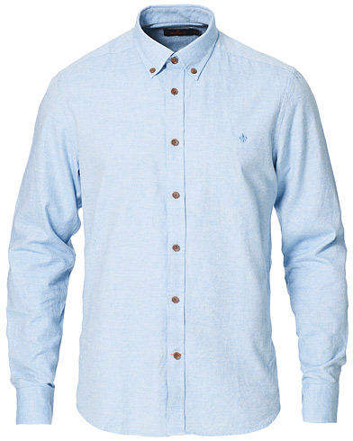  |  Watts Flannel Button Down Shirt Light Blue