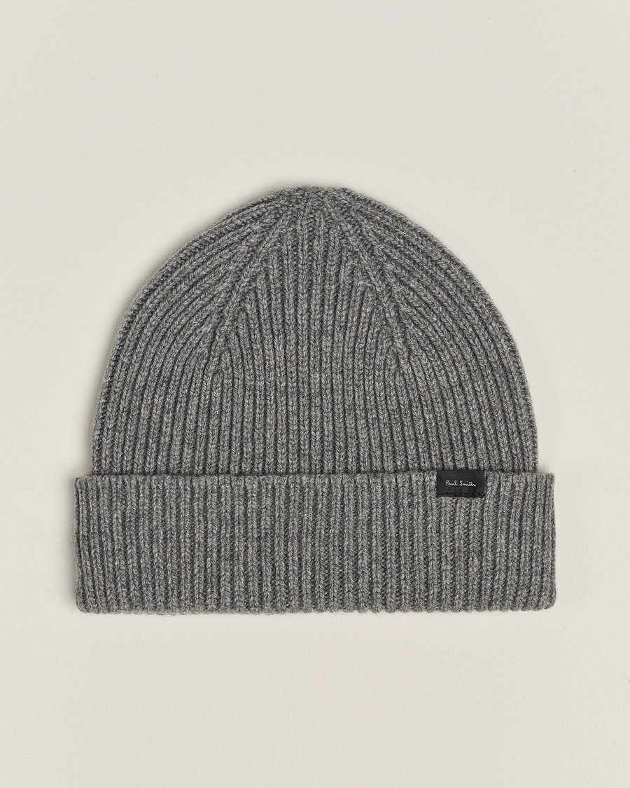 Paul Smith Cashmere Beanie Grey