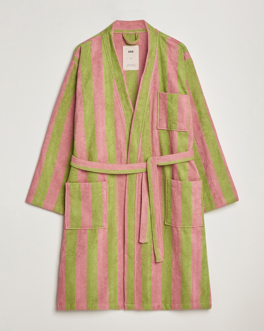 Herre | Loungewear | OAS | Terry Robe Berry