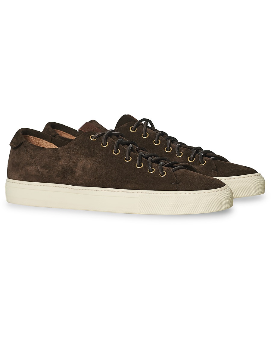 Herre | | Buttero | Suede Sneaker Dark Brown
