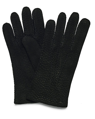 Hansker |  Carpincho Handsewn Cashmere Glove Black