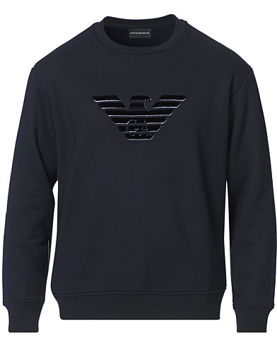  |  Printed Logo Sweatshirt Navy
