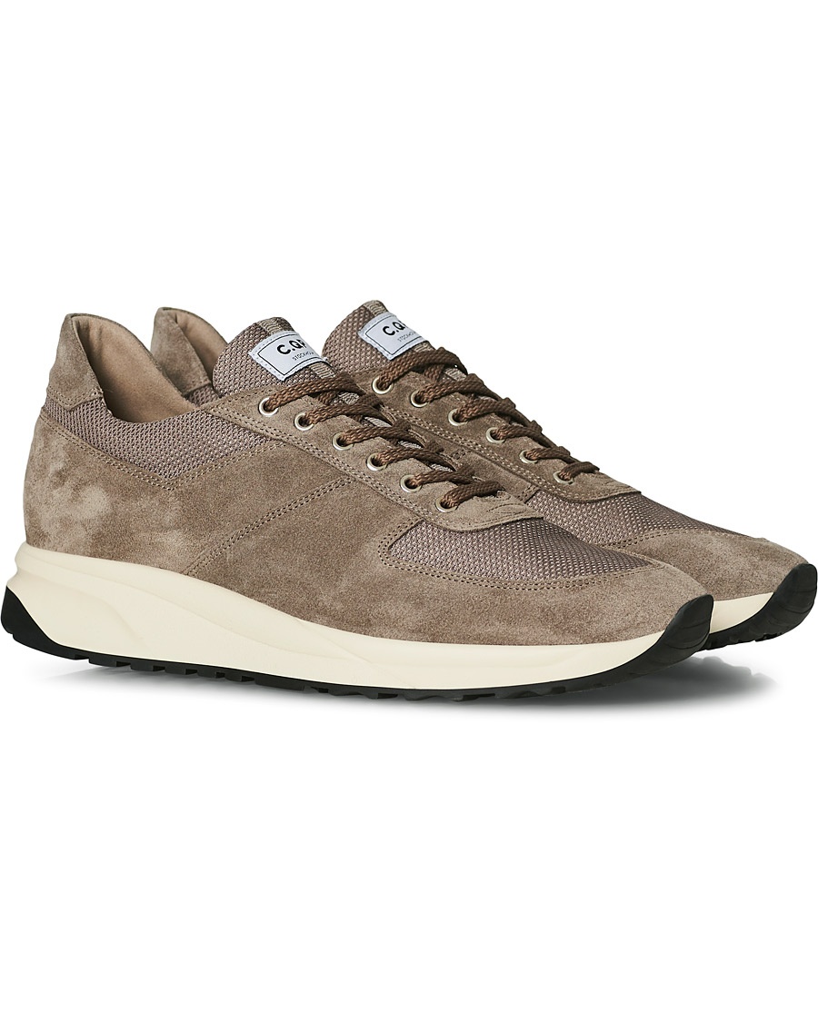 C.QP Stride Suede/Mesh Running Sneaker Cargo C.QP Stride Suede/Mesh Running Sneaker Cargo