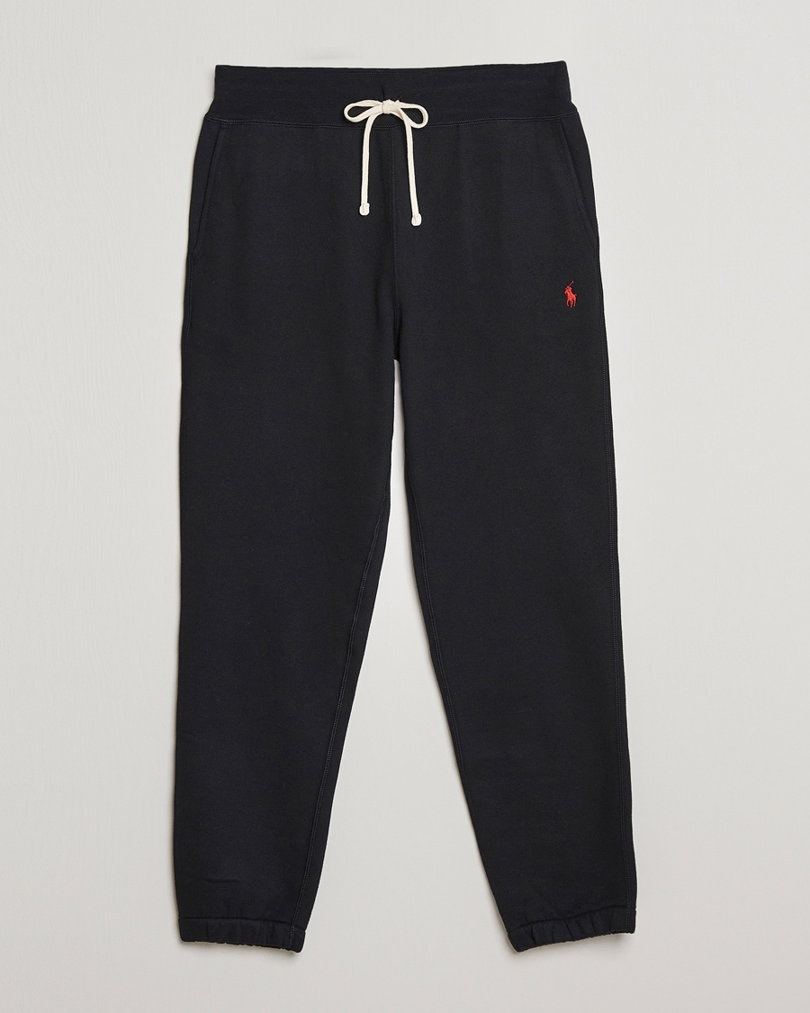 Polo Ralph Lauren RL Fleece Sweatpants Polo Black – Svart