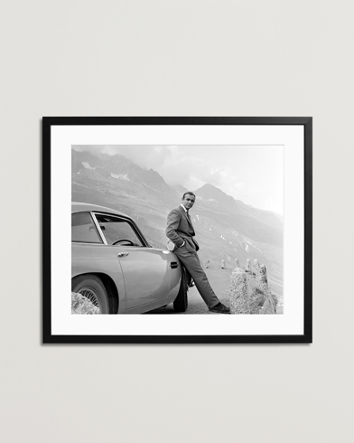 Herre | Gaver | Sonic Editions | Framed Connery And His Aston Martin