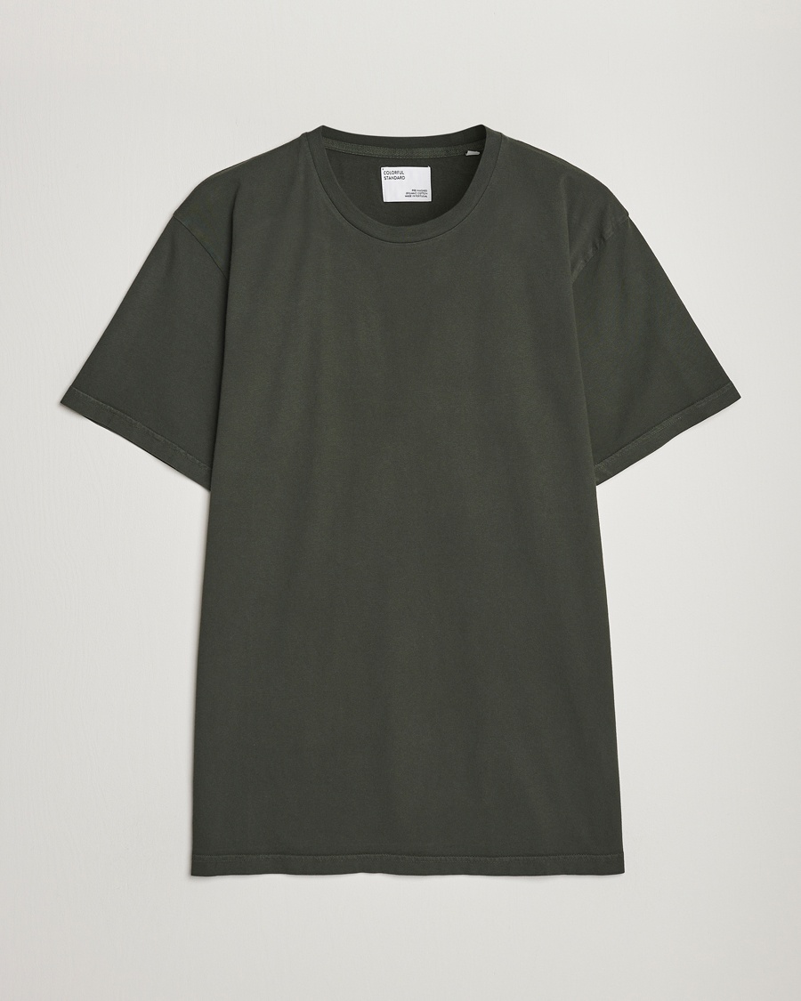Colorful Standard Classic Organic T-Shirt Hunter Green – Grønn