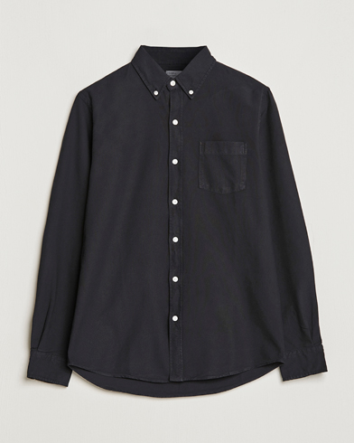 Herre | Skjorter | Colorful Standard | Classic Organic Oxford Button Down Shirt Deep Black