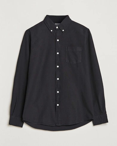 Herre |  | Colorful Standard | Classic Organic Oxford Button Down Shirt Deep Black