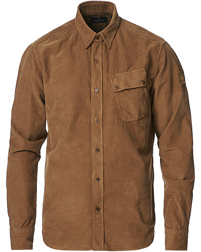 Cordfløyelskjorter |  Pitch Corduroy Shirt Earth