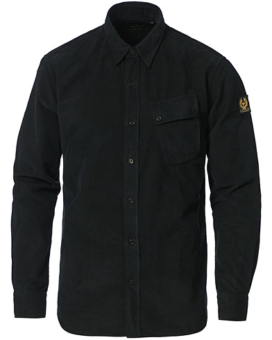 Cordfløyelskjorter |  Pitch Corduroy Shirt Black