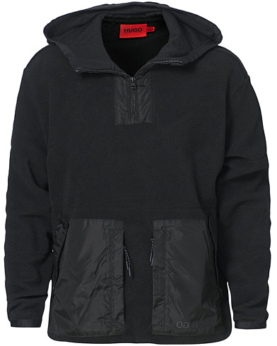 Fleecegensere |  Daymans Fleece Half Zip Sweater Black