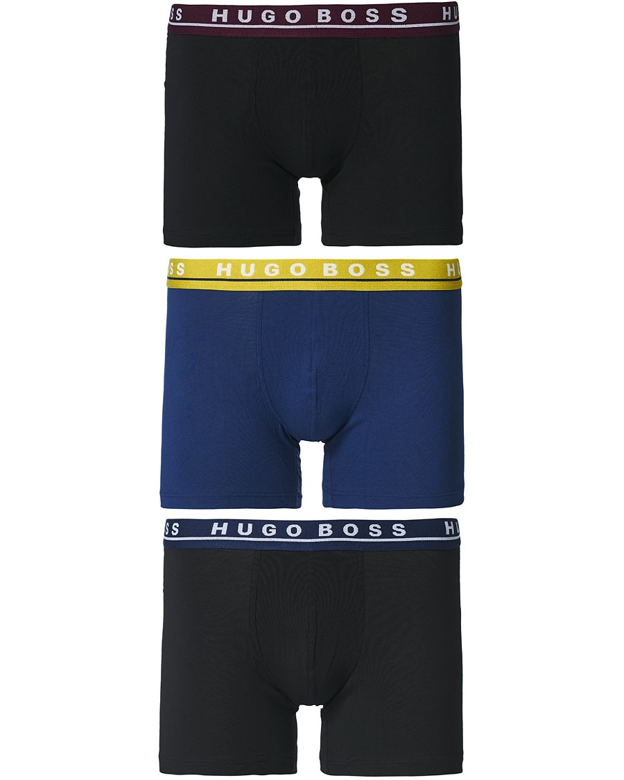 Herre | | BOSS | 3-Pack Boxer Brief Black/Blue/Navy