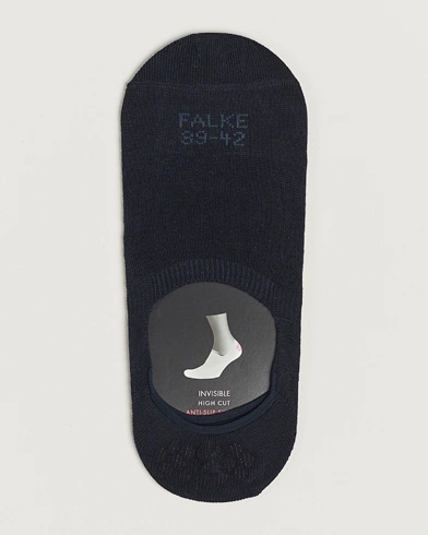 Herre |  | Falke | Casual High Cut Sneaker Socks Dark Navy