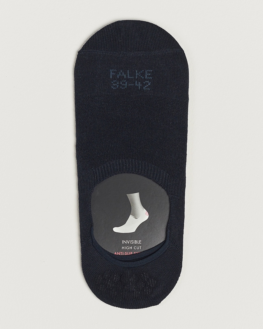 Herre | Ankelsokker | Falke | Casual High Cut Sneaker Socks Dark Navy