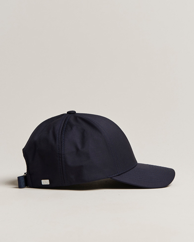 Herre | Contemporary Creators | Varsity Headwear | Wool Tech Baseball Cap Navy