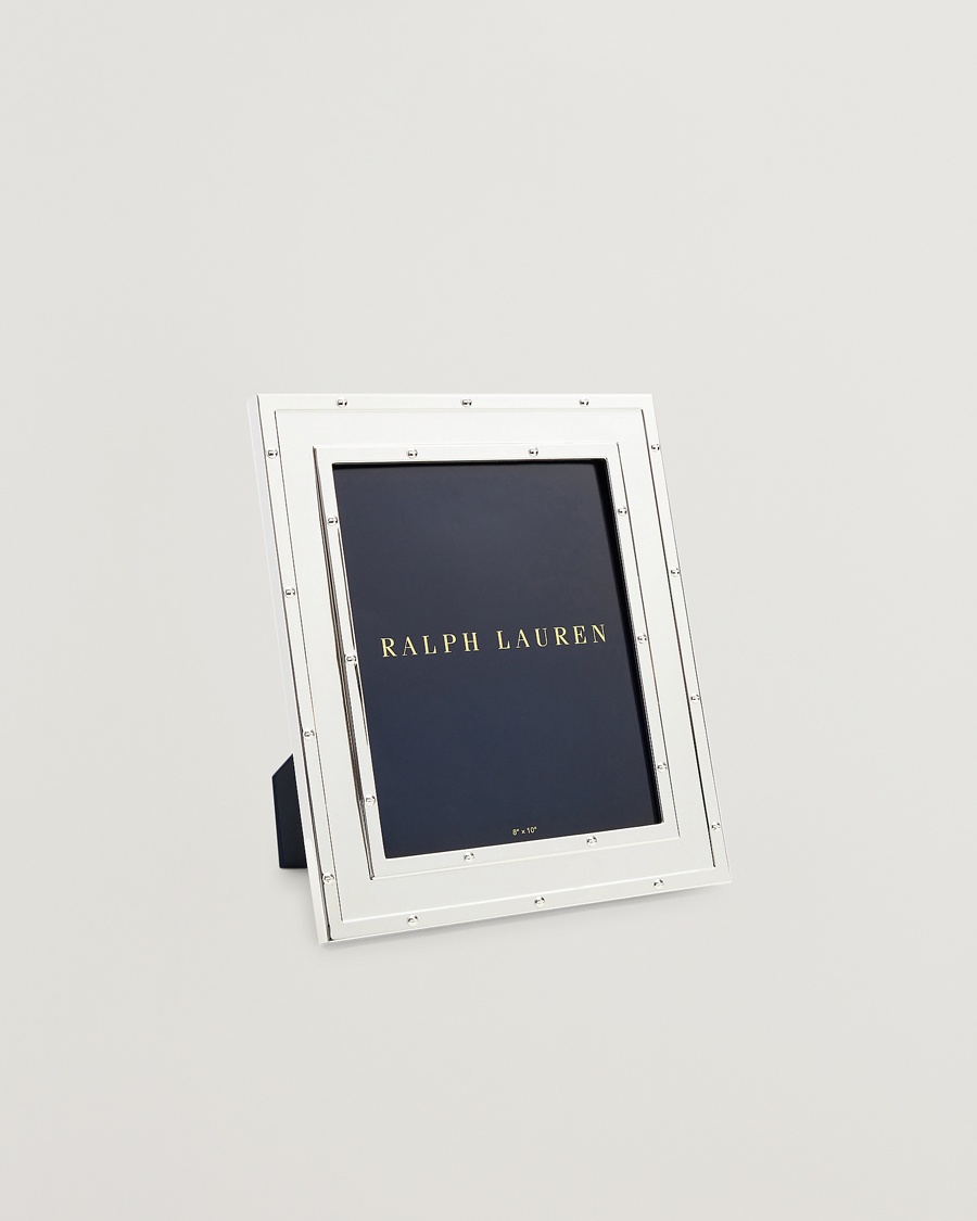 Herre | Til den hjemmekjære | Ralph Lauren Home | Bleeker 20x25 Photo Frame Silver