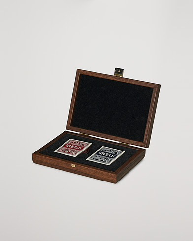 Herre |  | Manopoulos | Wooden Card Case Dark Brown