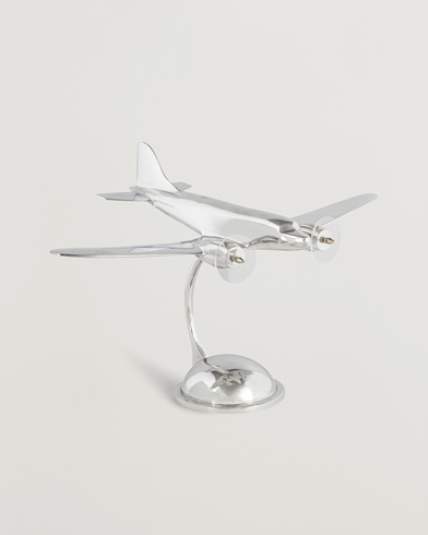 Herre | Pyntegjenstander | Authentic Models | Desktop DC-3 Airplane Silver