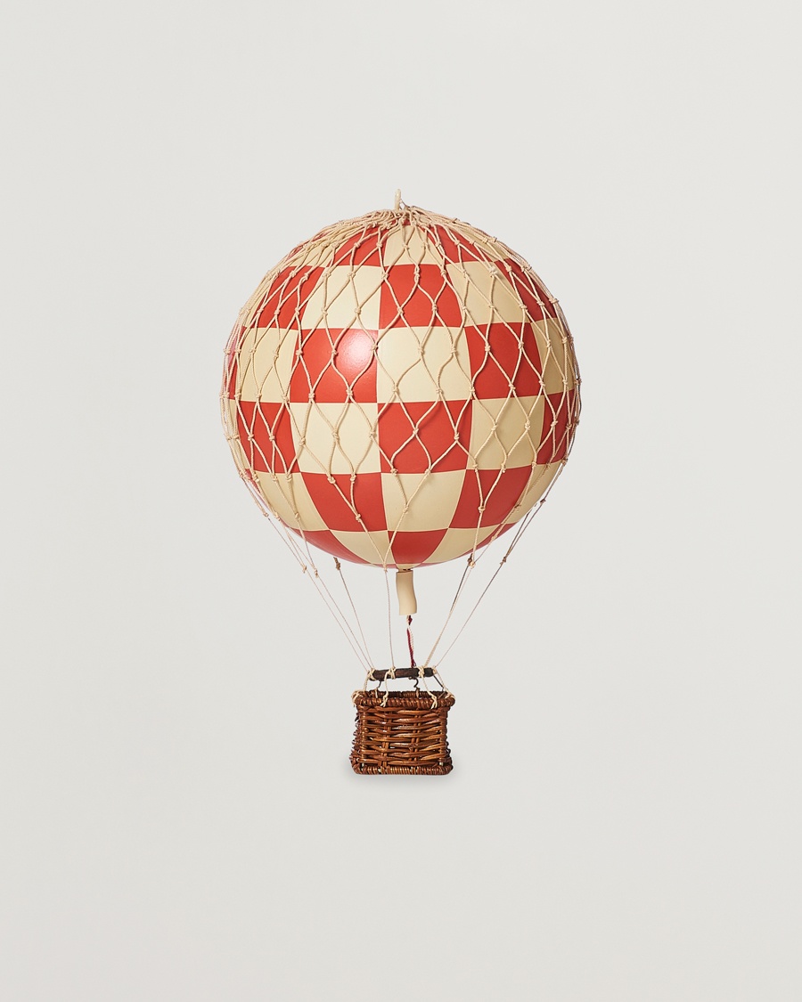 Herre | | Authentic Models | Travels Light Balloon Check Red