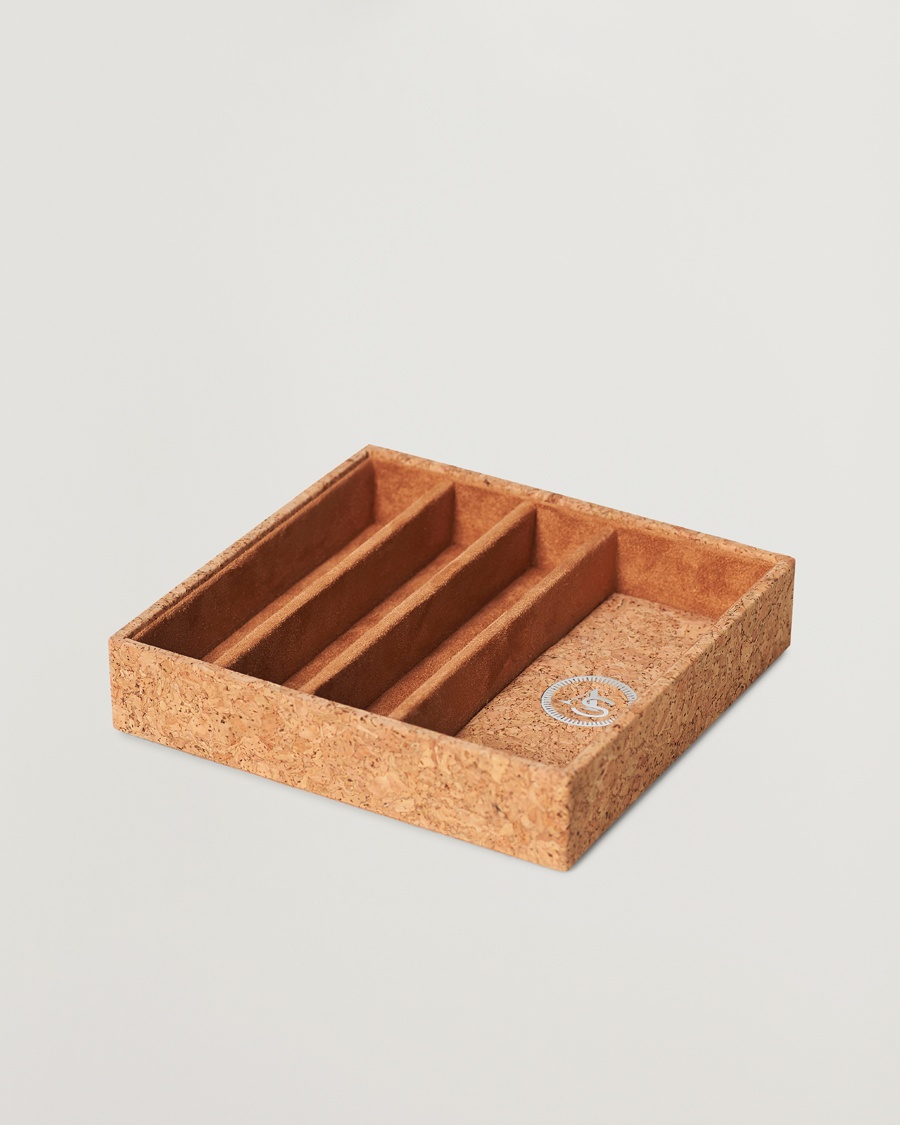 Herre | | WOLF | Analog/Shift 1976 Watch Tray Cork