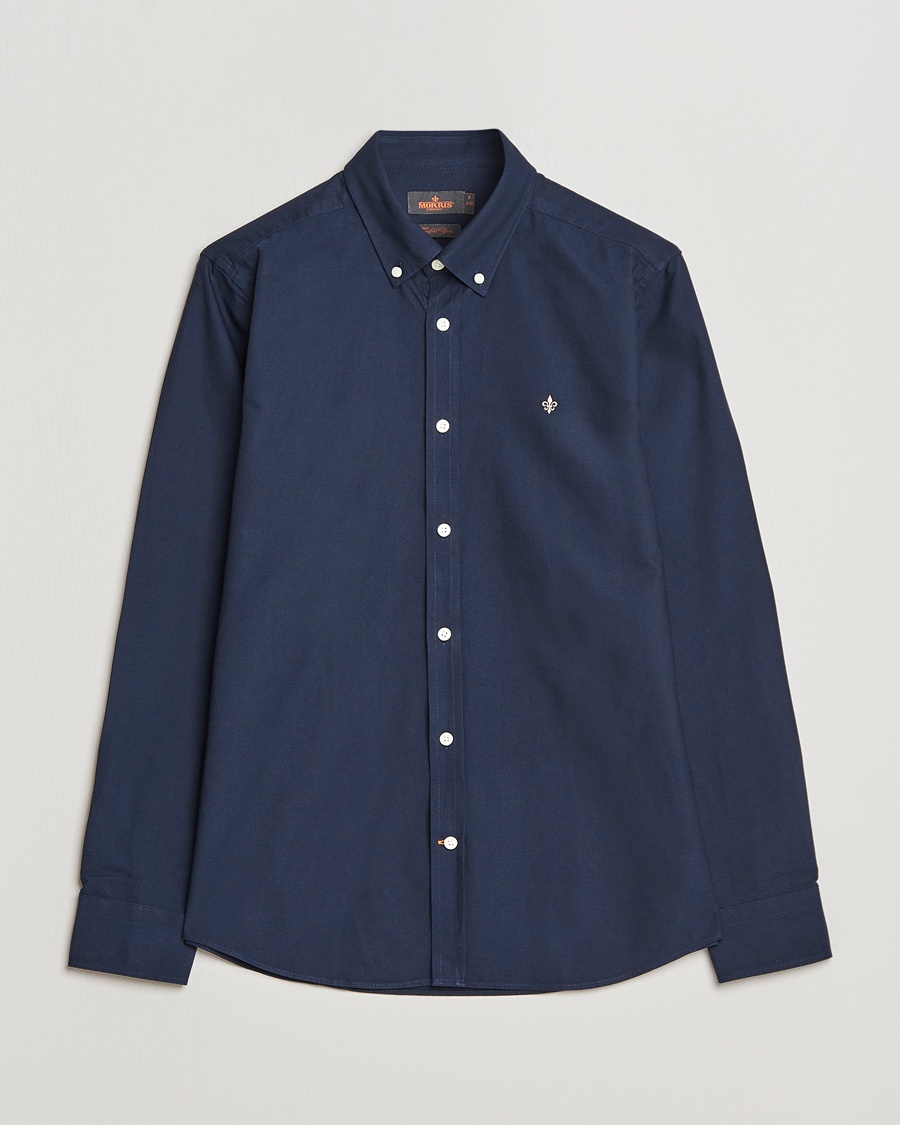 Morris Douglas Oxford Shirt Navy – Blå