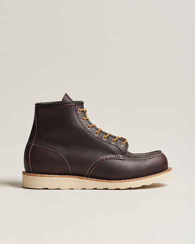 Herre | Vintersko | Red Wing Shoes | Moc Toe Boot Black Cherry Excalibur Leather