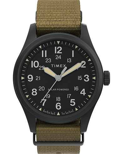 Herre |  | Timex | Field Post Solar Watch 36mm Green/Black
