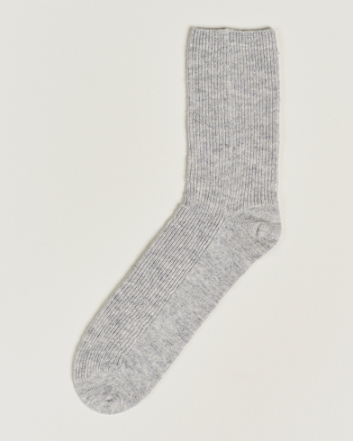 Herre | Vanlige sokker | People's Republic of Cashmere | Cashmere Socks Ash Grey