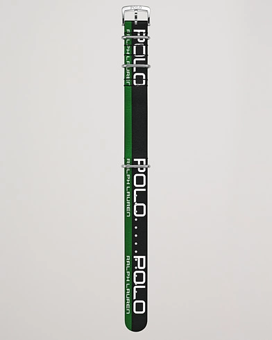 Herre |  | Polo Ralph Lauren | Leather Sporting Strap Black/Green