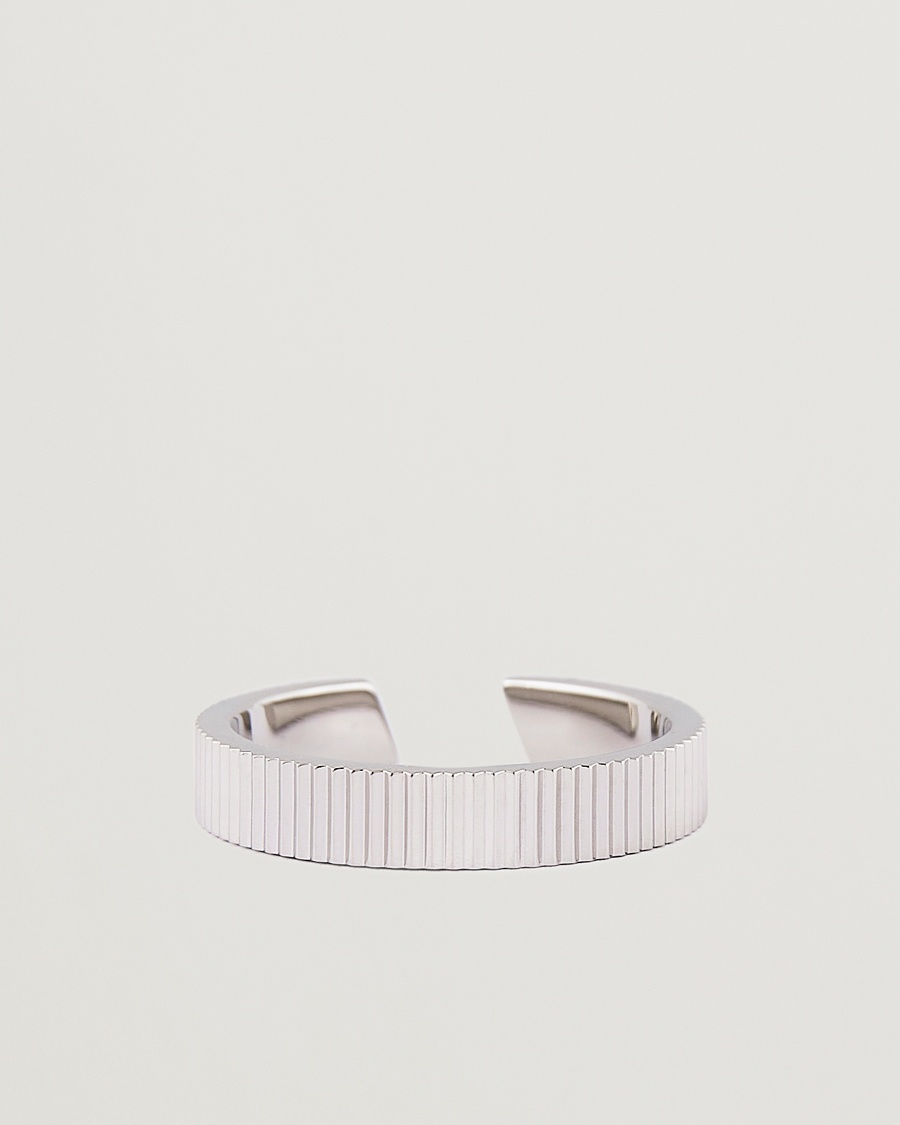 Herre | Ringer | Skultuna | Ribbed Ring Steel