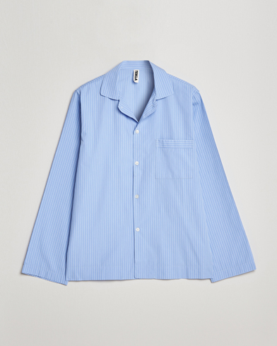 Herre | Klær | Tekla | Poplin Pyjama Shirt Pin Stripes