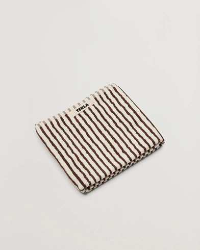 Herre | Håndklær | Tekla | Organic Terry Hand Towel Kodiak Stripes