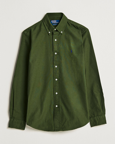 Herre |  | Polo Ralph Lauren | Brushed Flannel Shirt Classic Drab