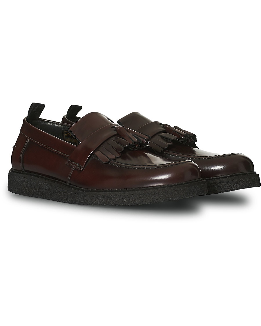 Fred Perry George Cox Tassel Loafers Oxblood Fred Perry George Cox Tassel Loafers Oxblood