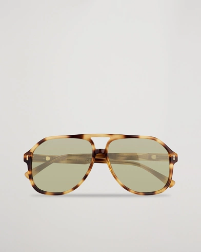 Herre | Pilotsolbriller | Gucci | GG1042S Sunglasses Havana Green
