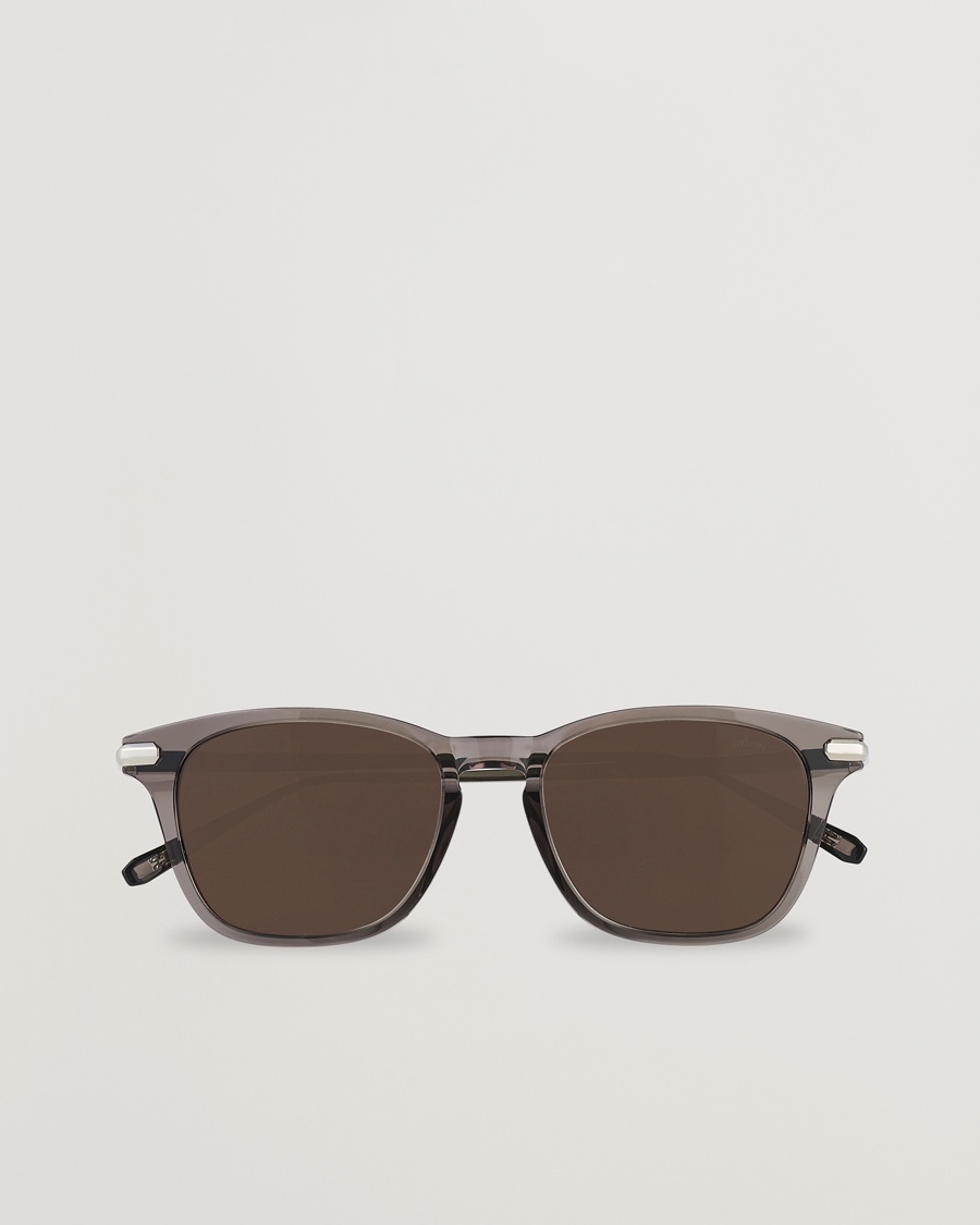 Herre | | Brioni | BR0092S Titanium Sunglasses Grey Silver