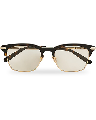 Herre | Firkantede solbriller | Brioni | BR0093S Sunglasses Havana Gold