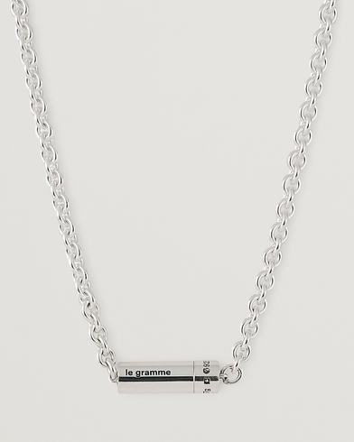 Herre |  | LE GRAMME | Chain Cable Necklace Sterling Silver 27g