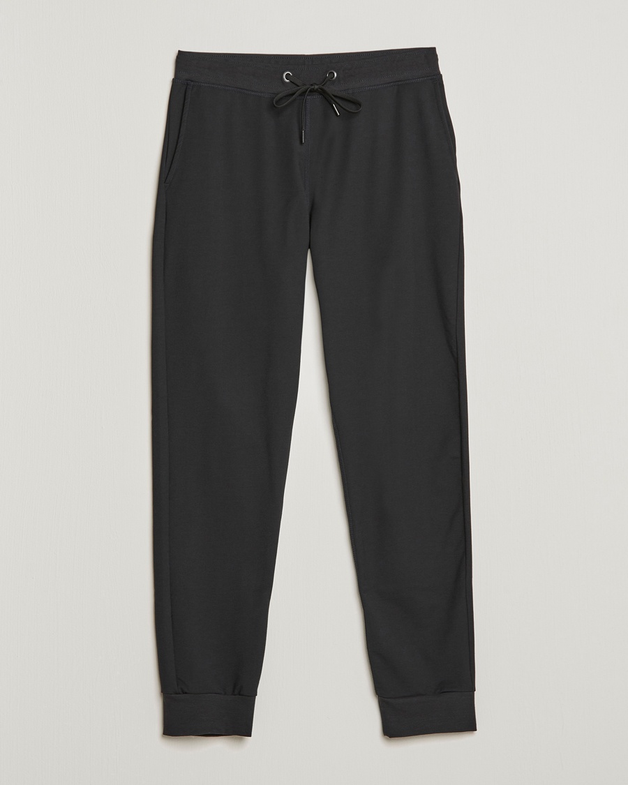 Herre | | Sunspel | Active Track Pants Black