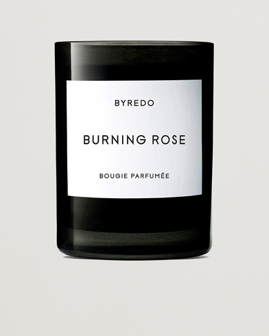 Duftlys |  Candle Burning Rose 240gr 